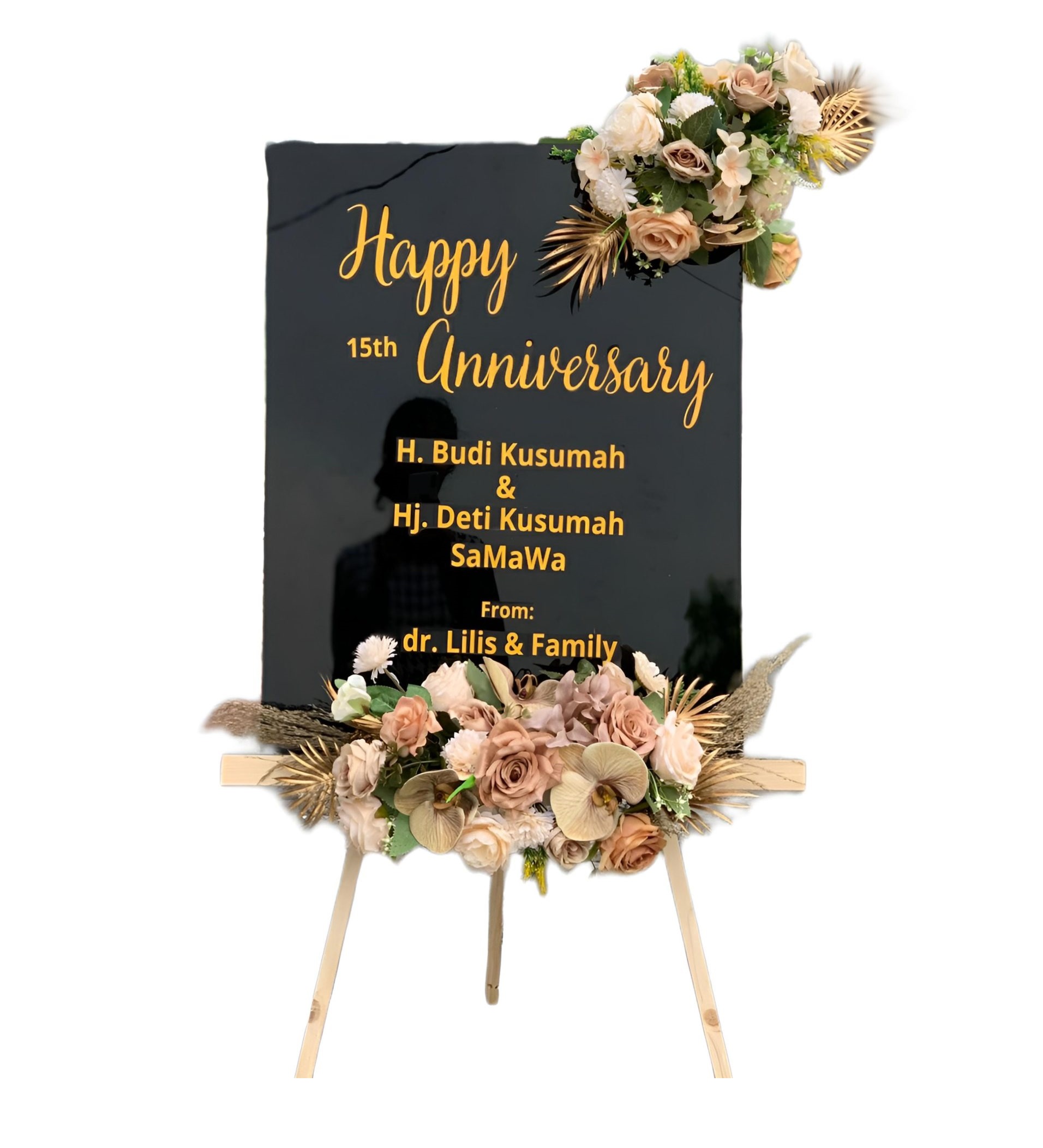 Papan Bunga Akrilik Prabumulih Selatan